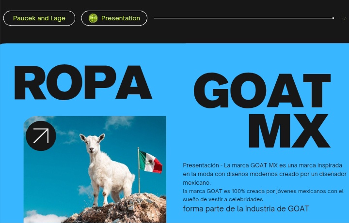 Marca Goat Ropa GOAT MX - Moda mexicana de alta calidad y diseño innovador