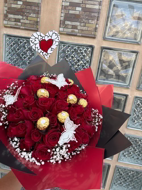 Ramo de 36 rosas rojas