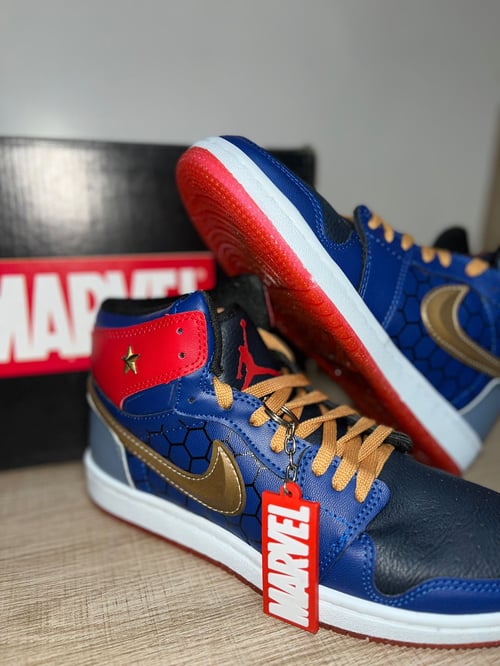 Zapatillas Retro 1 Capitán América