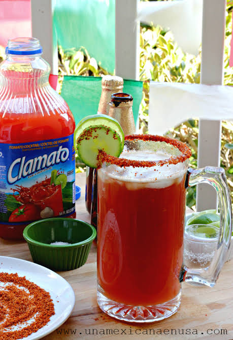 Michelada con Clamato