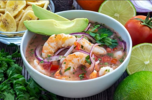 Ceviche de Camaron Clásico