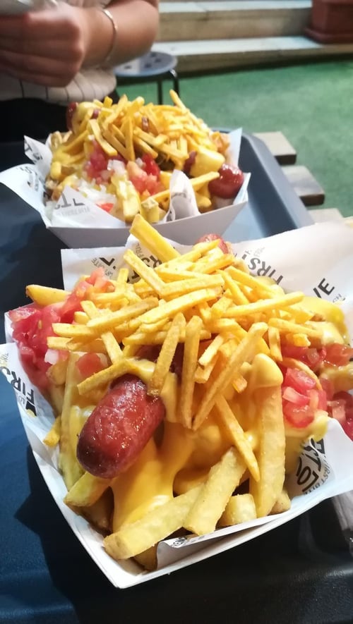 Salchipapas lo