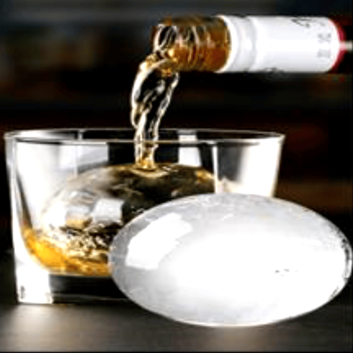 Hielo en Esfera 6 pzas