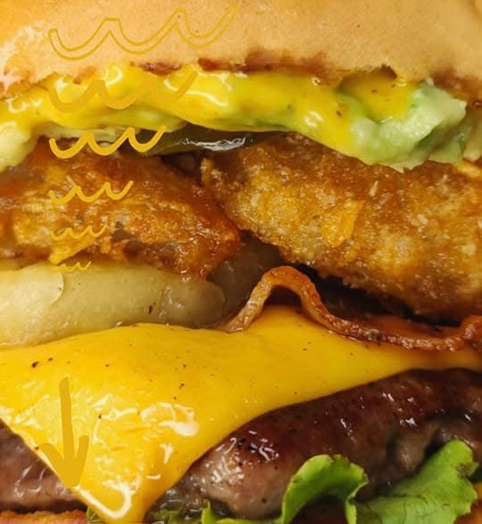 Hamburguesa hawaiana