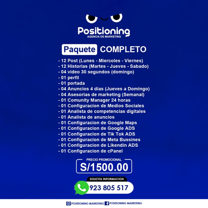Paquete Completo
