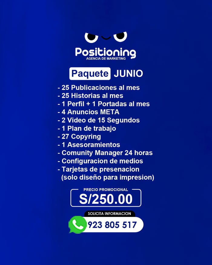 Paquete Junio