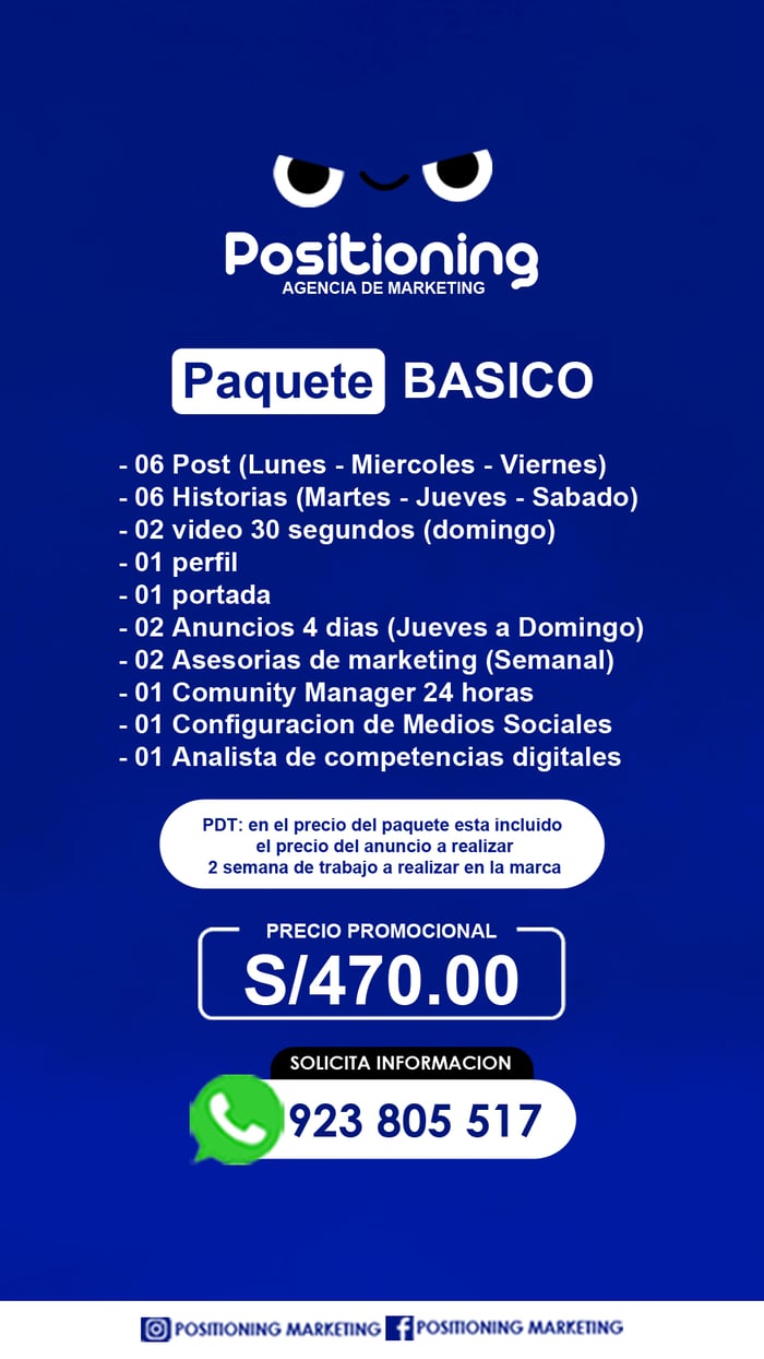 Paquete Basico
