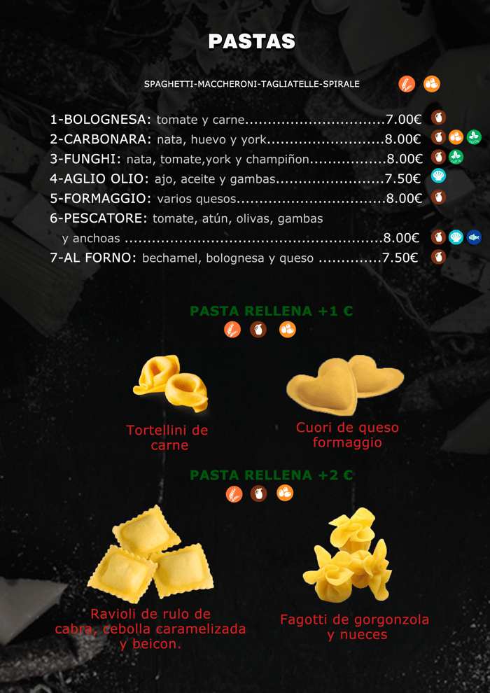 PASTAS