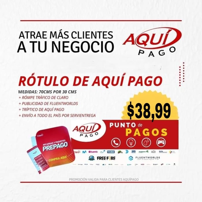 Rótulo PUBLICITARIO 70x1m