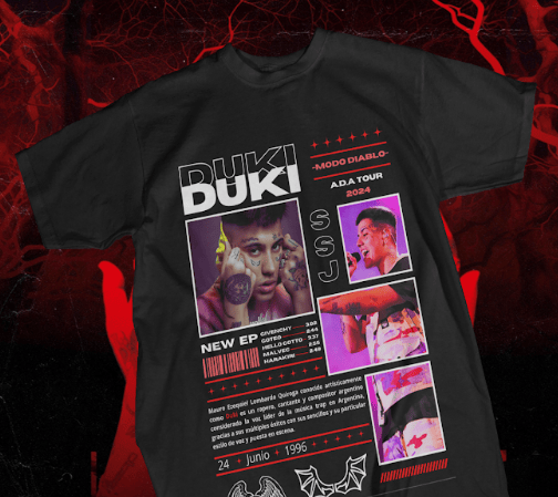 playera de dukissj 