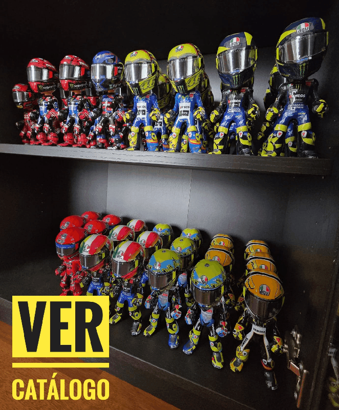 FIGURA DE PIE VALENTINO ROSSI 