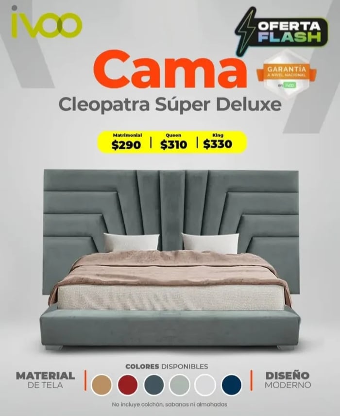 Camas,Colchones,Muebles Y Peinadoras 