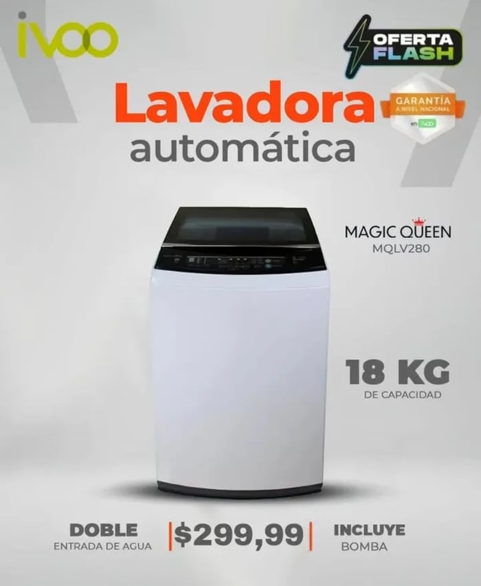 Lavadora Automática 
