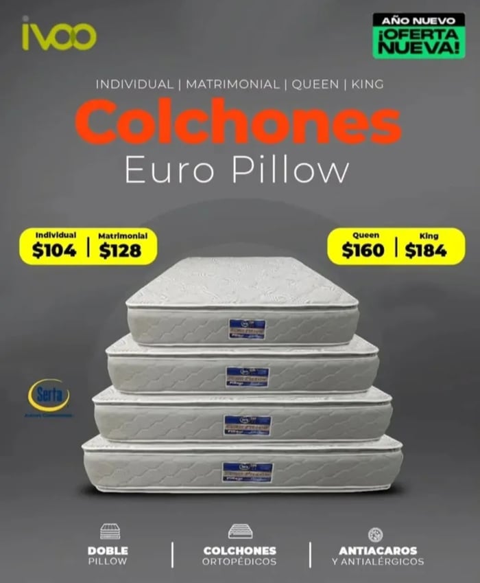 Camas,Colchones,Muebles Y Peinadoras 