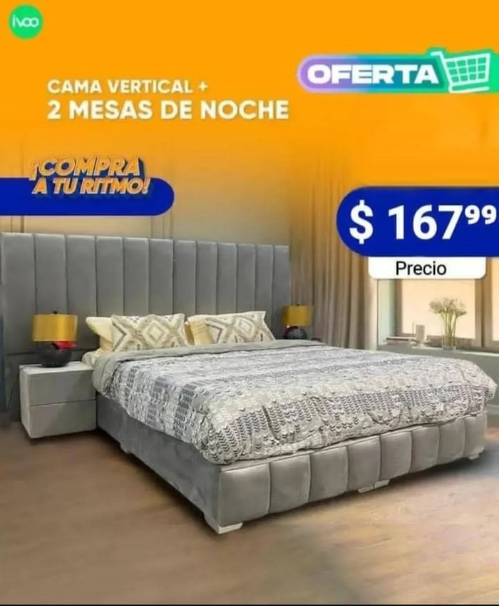 Camas,Colchones,Muebles Y Peinadoras 