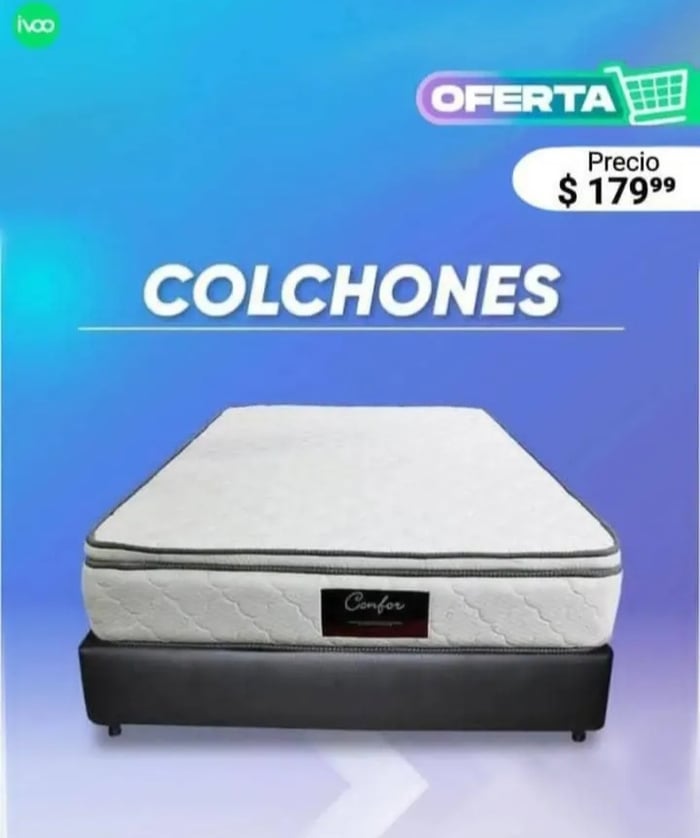 Camas,Colchones,Muebles Y Peinadoras 