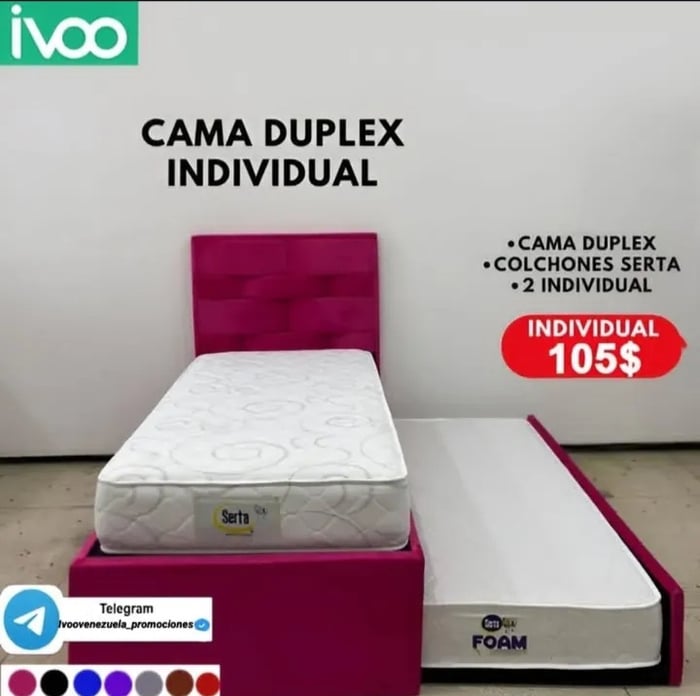 Camas,Colchones,Muebles Y Peinadoras 