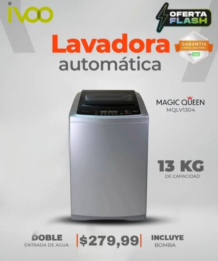 Lavadora Automática 