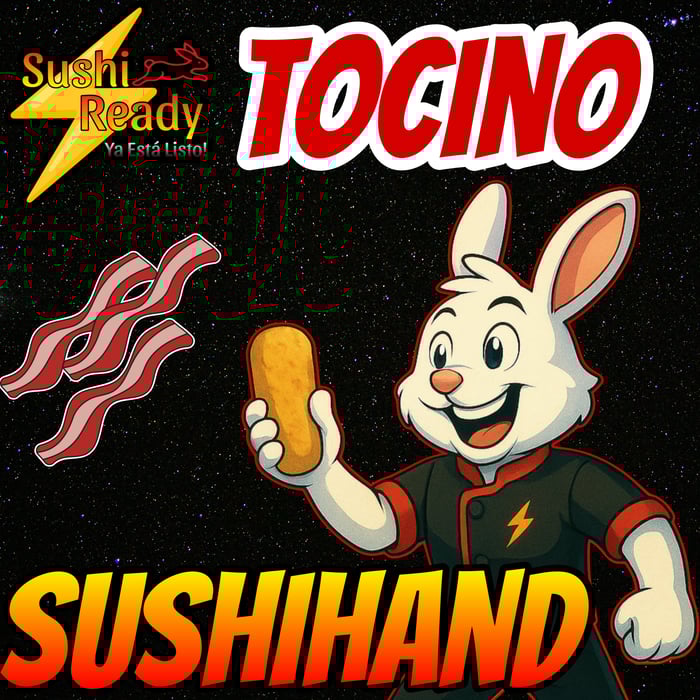 Sushihand de tocino