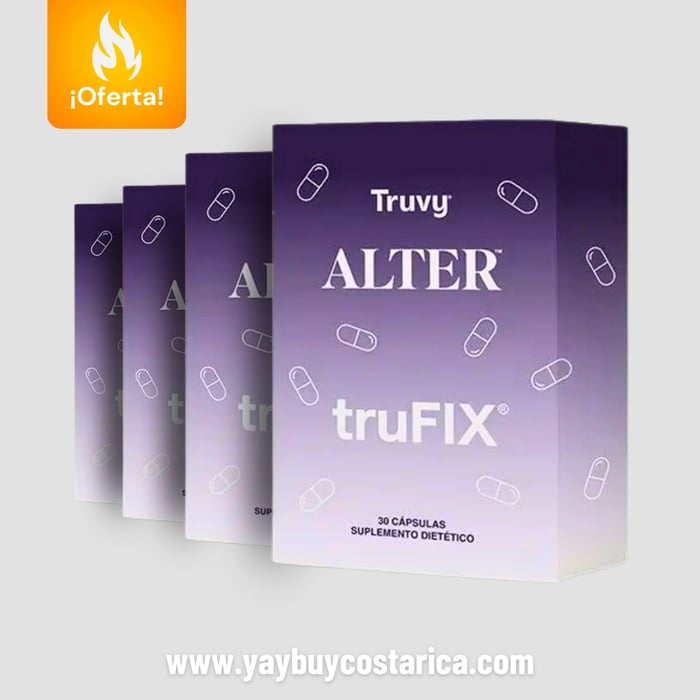Truvy Alter + truFIX | 1 mes (Tratamiento completo) 