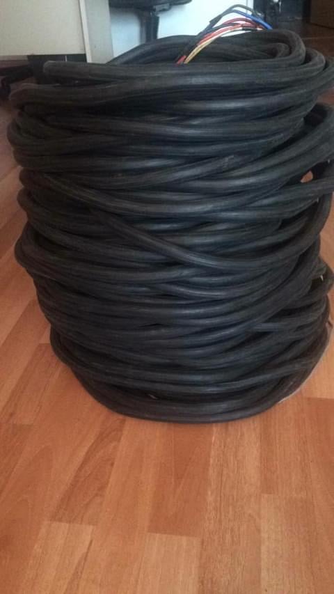 Rollos de cable de uso rudo 25 mts ronahe 7x12