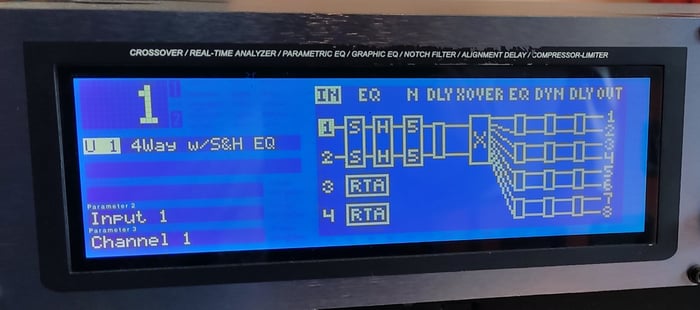 Procesador de audio DBX Driverack 480