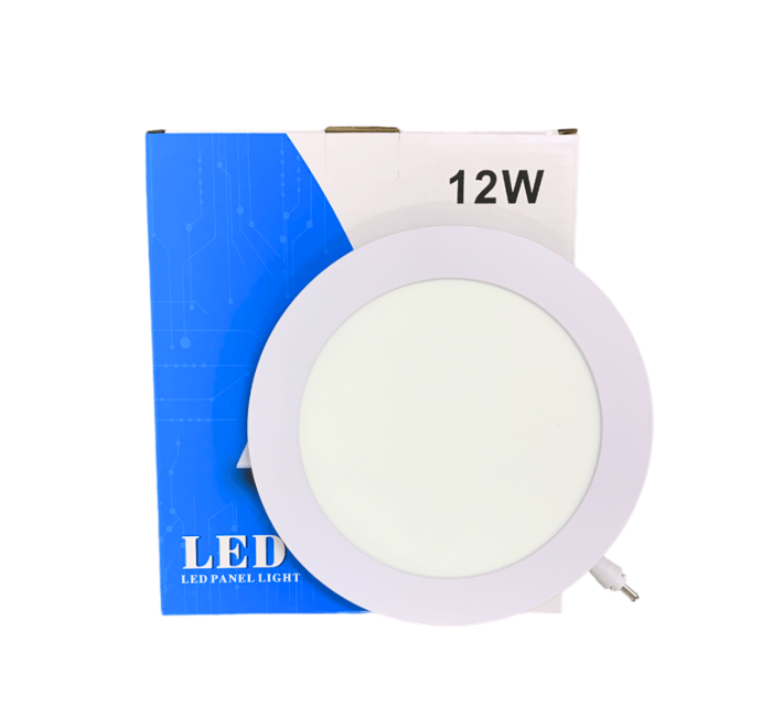 PANELES EMPOTRABLES redonda luz blanca 