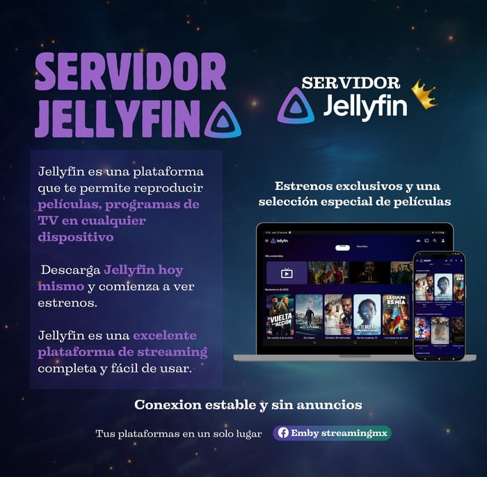 Jellyfin: un dispositivo 