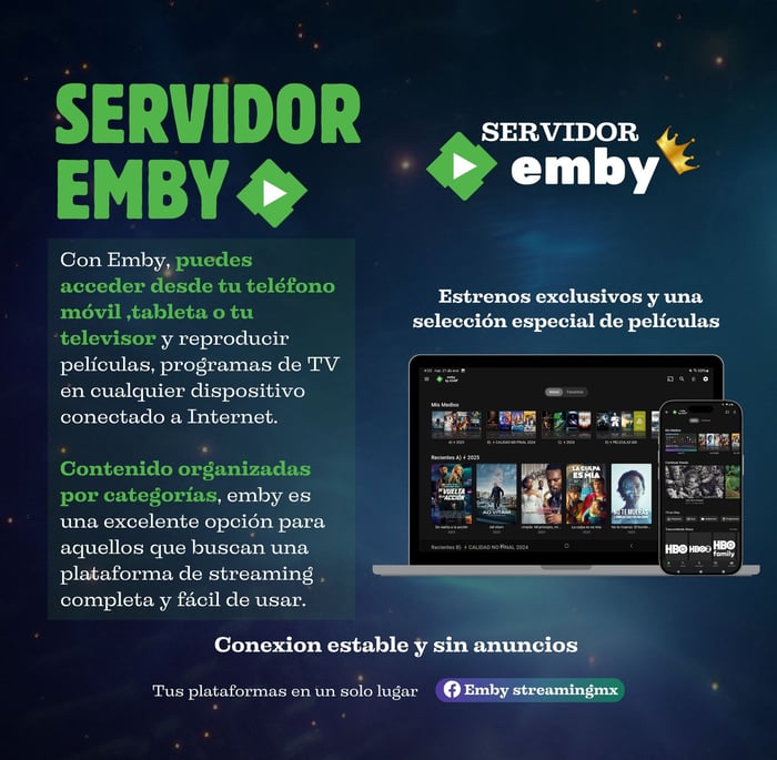 Emby: un dispositivo 