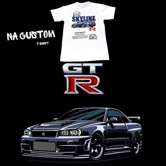Camiseta Nissan Skyline R34