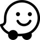 Encuentranos en Waze icon